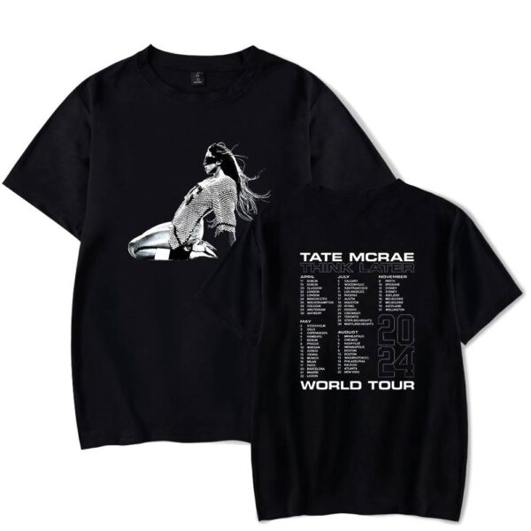 Tate McRae Think Later World Tour T-Shirt #3 - Image 2