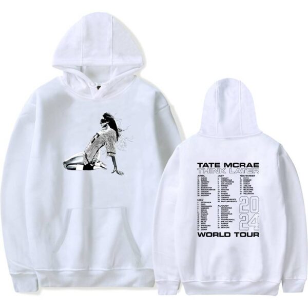 Tate McRae Think Later World Tour Hoodie #2 - Image 3