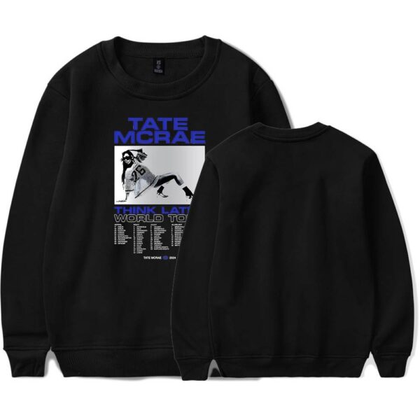 Tate McRae Think Later World Tour Sweatshirt #2 - Image 2