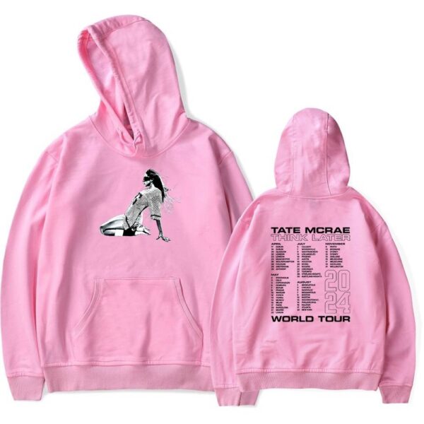 Tate McRae Think Later World Tour Hoodie #2 - Image 5