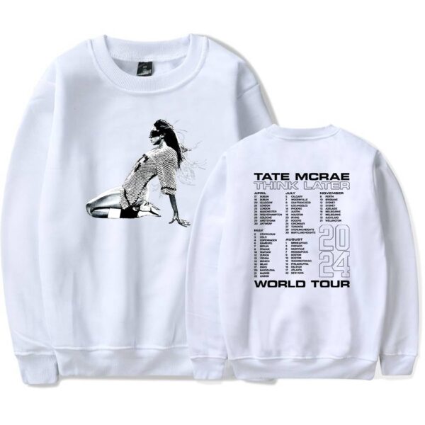 Tate McRae Think Later World Tour Sweatshirt #3 - Image 3