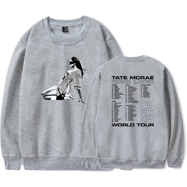 Tate McRae Think Later World Tour Sweatshirt #3 - Image 4